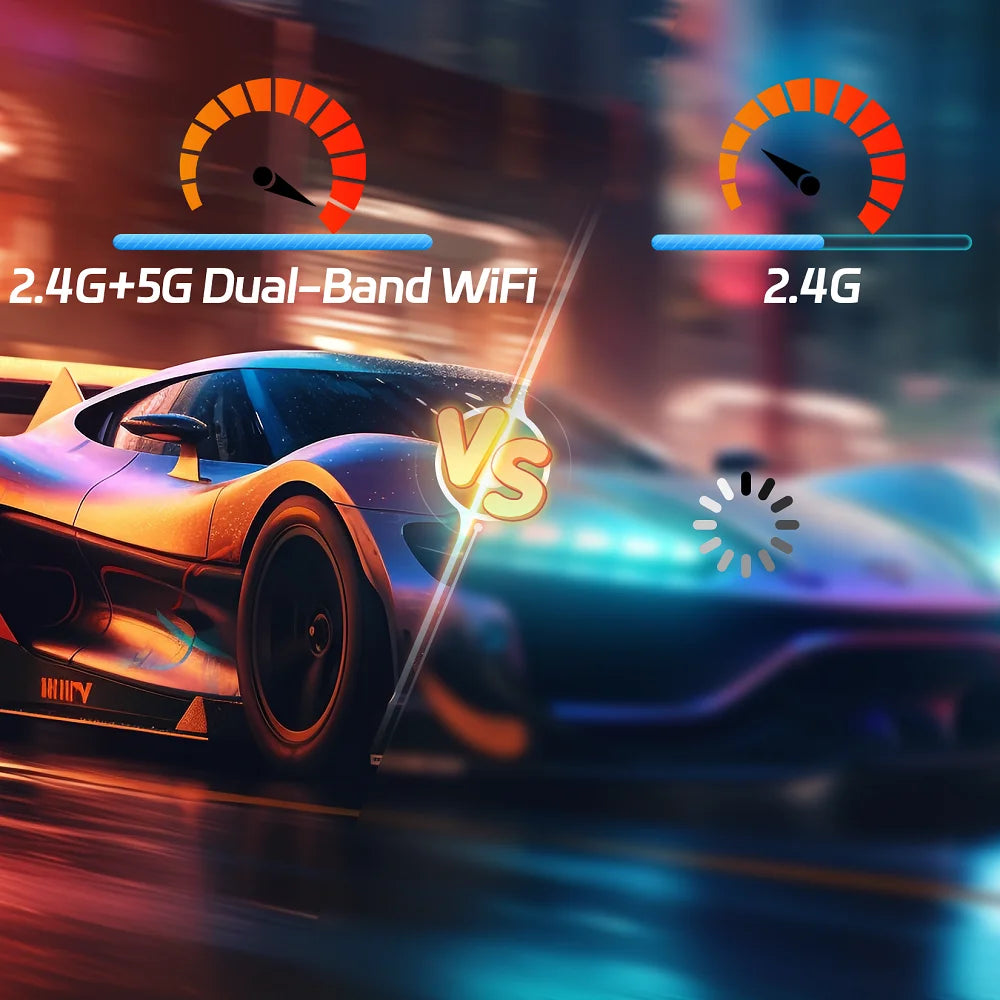 4K Auto Focus Portable Home Cinema Auto Keystone Projector FHD Dual Band WiFi BT Remote Control Home Theater Outdoor Projetor