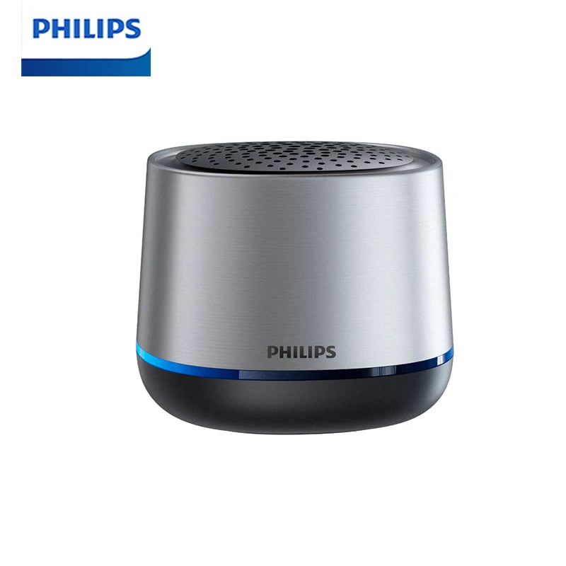 Philips TAS1009 Portable Desktop Wireless Speaker BT5.3 Powerful Sound 1200MAh Battery Life RGB Subwoofer for Outdoors Camping