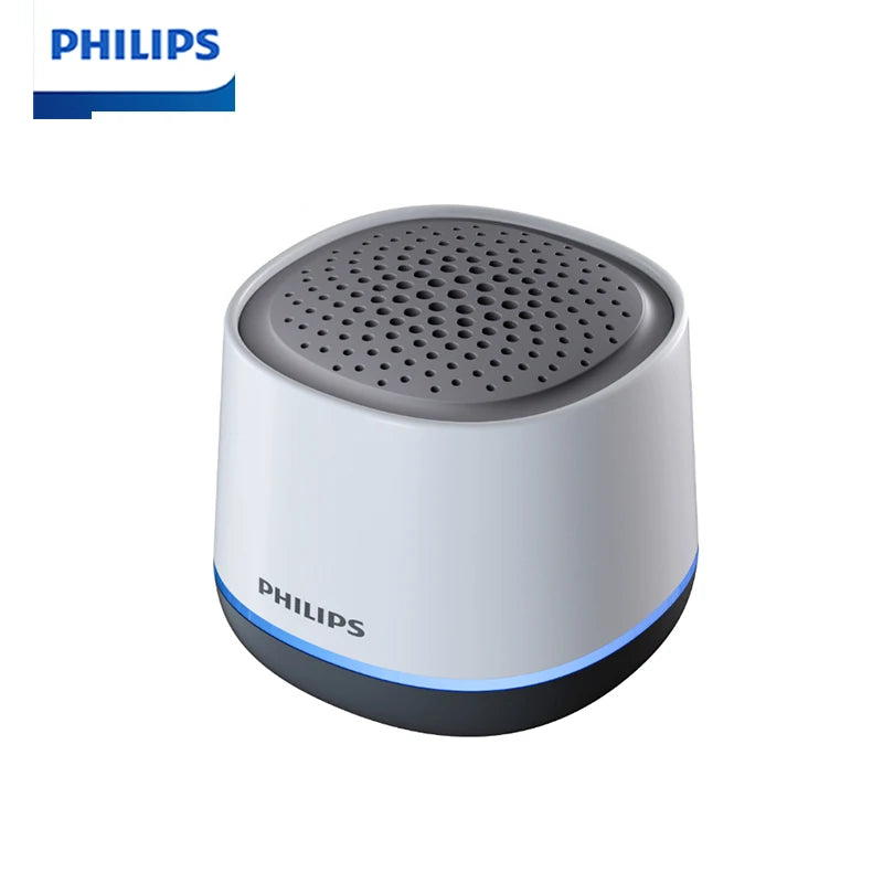 Philips TAS1009 Portable Desktop Wireless Speaker BT5.3 Powerful Sound 1200MAh Battery Life RGB Subwoofer for Outdoors Camping