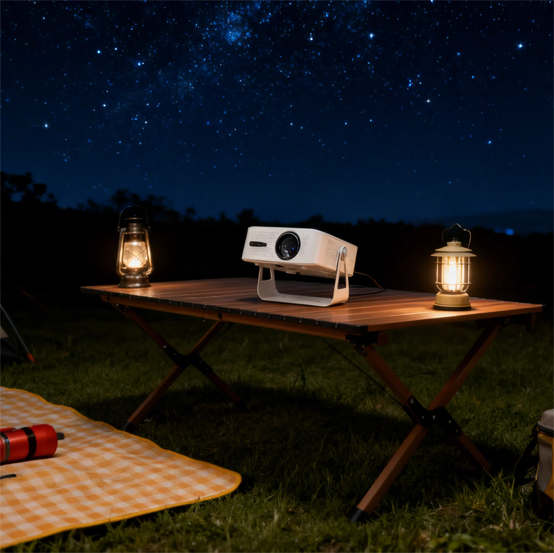 4K Auto Focus Portable Home Cinema Auto Keystone Projector FHD Dual Band WiFi BT Remote Control Home Theater Outdoor Projetor