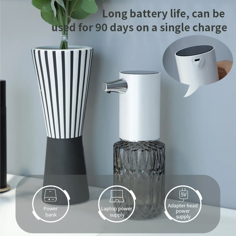 USB Charging Automatic Soap Dispenser Induction Gel Machine Intelligent Soap Dispenser Gel Head Home Commercial Hotel