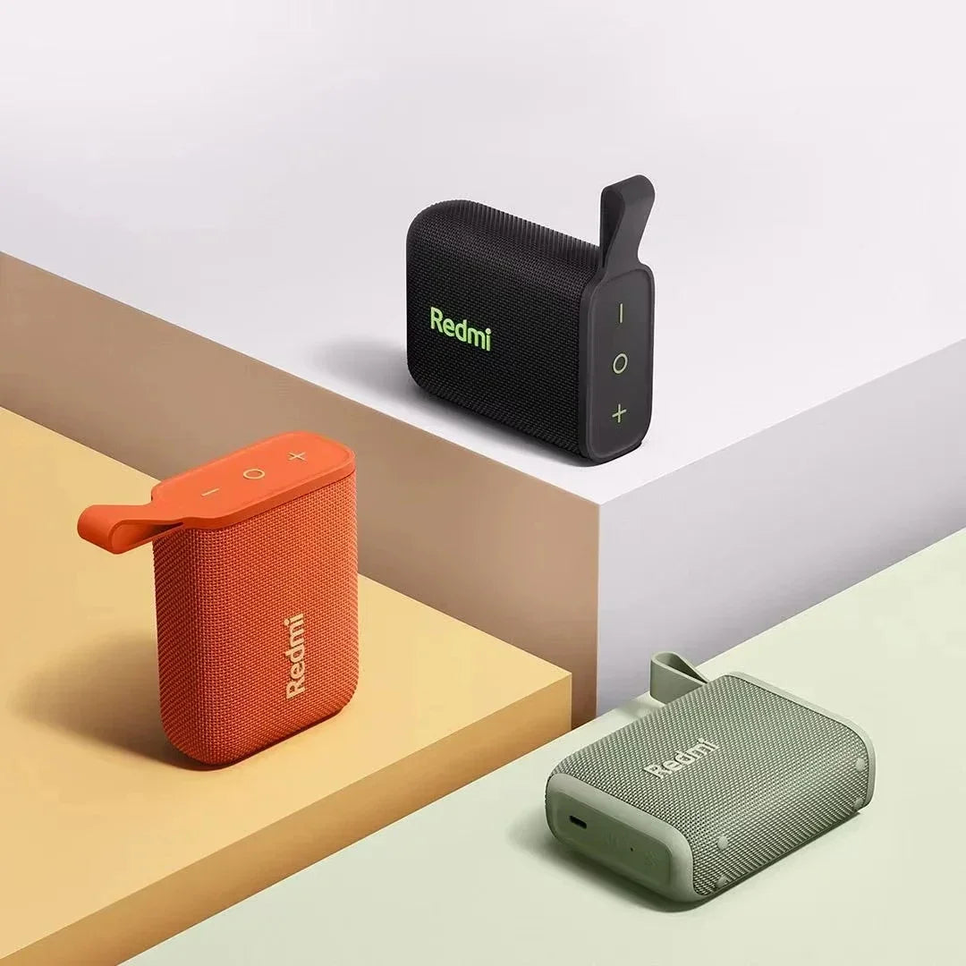 Original Xiaomi Redmi Speaker Portable Outdoor IP67 Stereo Powerful Sound Box Bluetooth RGB Dual Pairing TWS Connectivity