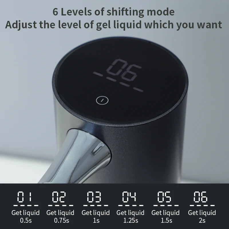 USB Charging Automatic Soap Dispenser Induction Gel Machine Intelligent Soap Dispenser Gel Head Home Commercial Hotel