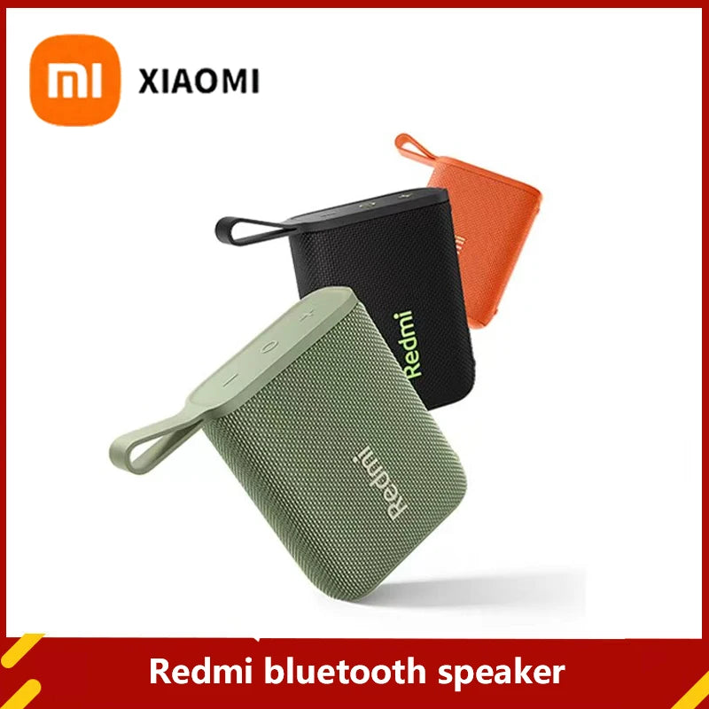 Original Xiaomi Redmi Speaker Portable Outdoor IP67 Stereo Powerful Sound Box Bluetooth RGB Dual Pairing TWS Connectivity